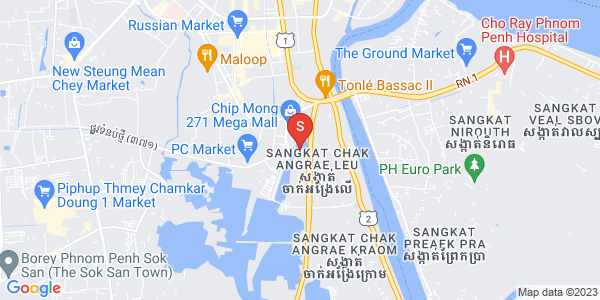 Boeung Tumpun分区, 棉芷区, 金边地图