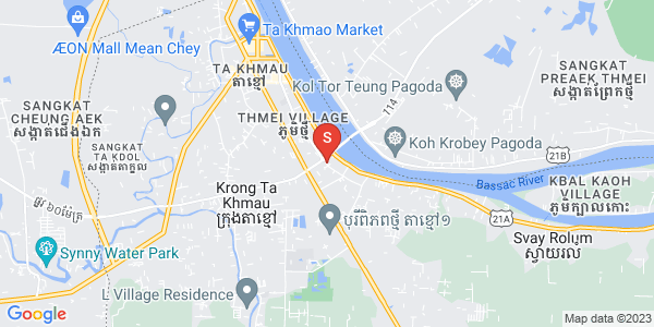 Mapa: 21A, Ta Khmao, Ta Khmau, Kandal