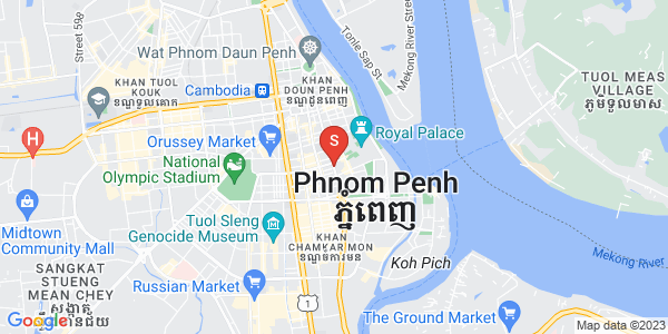 사팔만구역, 룽볜구, 프놈펜 지도