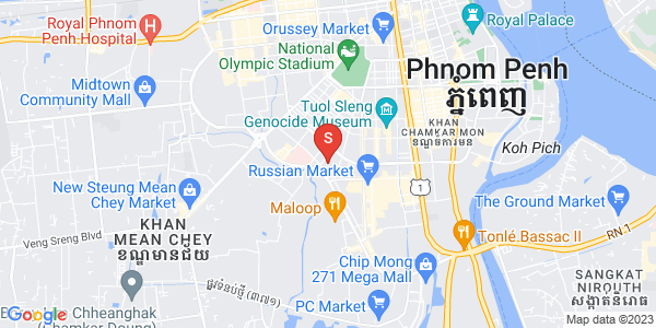 Карта Тул Том Пунг 1, Чамкармон, Пномпень