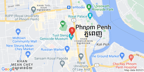 Mapa: Olympic, Boeng Keng Kang, Phnom Penh