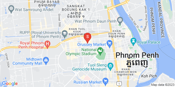 ផែនទី ផ្សារដេប៉ូ២, ទួលគោក, ភ្នំពេញ