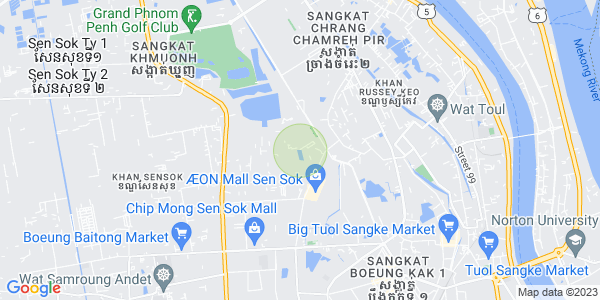 新金边, 森速区, 金边地图