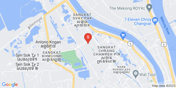 Mapa: Chrang Chamres I, Russey Keo, Phnom Penh