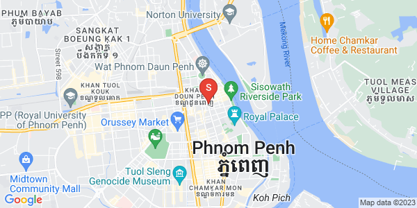Map of Phnom Penh Thmey, Sen Sok, Phnom Penh