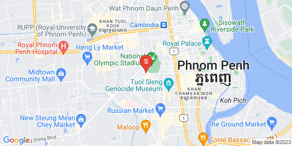 Mapa: Tuol Sangkae 1, Russey Keo, Phnom Penh