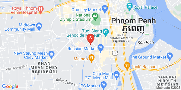 Boeung Tumpun分区, 棉芷区, 金边地图