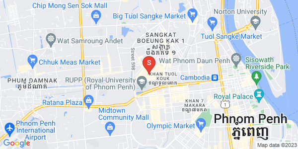 Mapa: Blve 163 Poland Republic, Veal Vong, 7 Makara, Phnom Penh