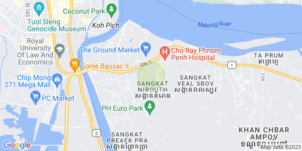 แผนที่ นิรุต, จบาร์อำเปา, พนมเปญ