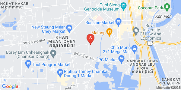 Map of Stueng Mean chey, Meanchey, Phnom Penh