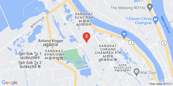 Carte de Chrang Chamres I, Russey Keo, Phnom Penh
