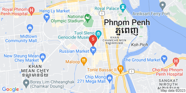 390, 万景岗3分区（BKK3), 波哥堪, 金边地图
