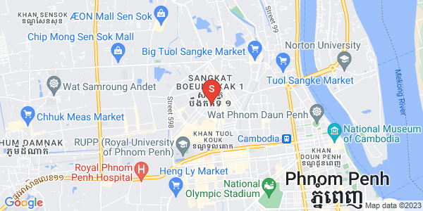 万谷湖1分区, 堆谷区, 金边地图
