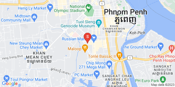 Mapa: Boeung Trabek, Chamkarmon, Phnom Penh