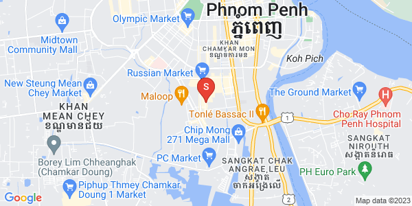 Carte de Boeung Trabek, Chamkarmon, Phnom Penh