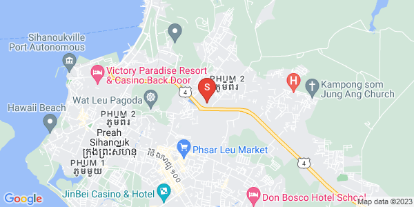 Map of Sangkat Muoy, Sihanoukville