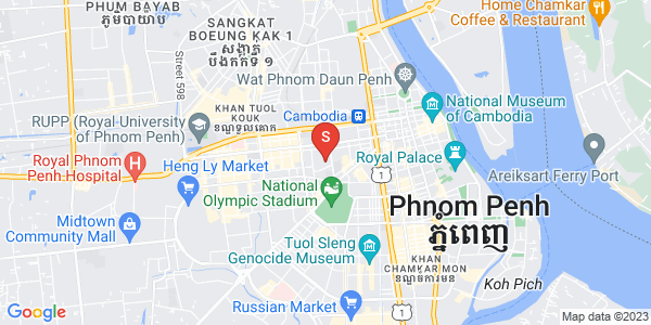Map of Veal Vong, 7 Makara, Phnom Penh