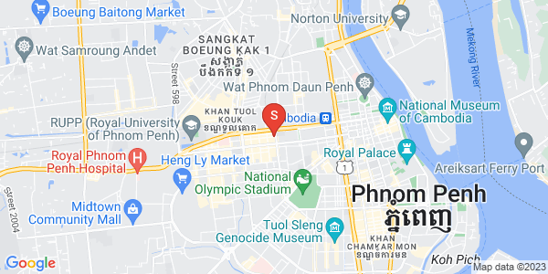 Mapa: Tuol Sangkae 1, Russey Keo, Phnom Penh