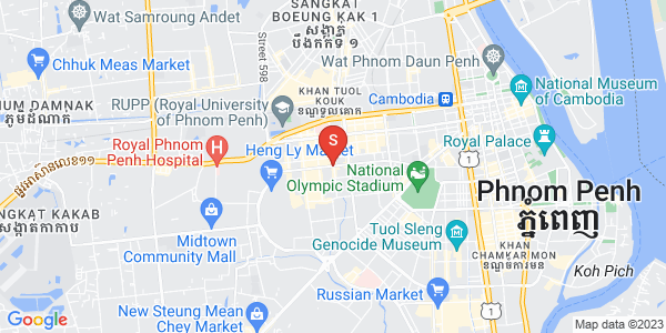 Mapa: Tuek L'ak 3, Toul Kork, Phnom Penh