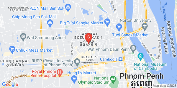 万谷湖1分区, 堆谷区, 金边地图