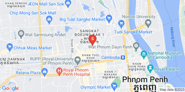 万谷湖1分区, 堆谷区, 金边地图