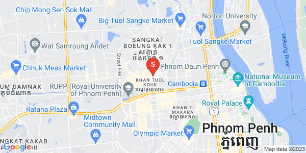 万谷湖1分区, 堆谷区, 金边地图