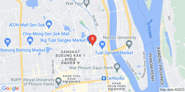 Mapa: Chrang Chamres I, Russey Keo, Phnom Penh
