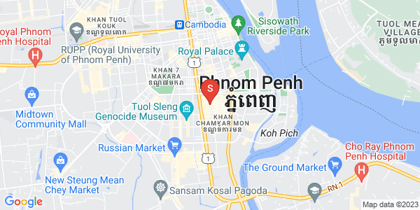 U, 百色河分区, 占卡蒙, 金边地图