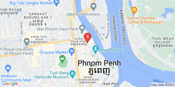旧街市分区, 隆边区, 金边地图