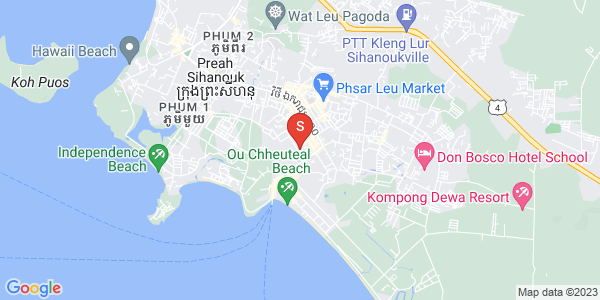 Map of Sangkat Pir, Sihanoukville