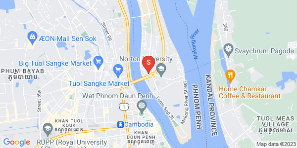 Carte de Preaek Lieb, Chroy Changvar, Phnom Penh