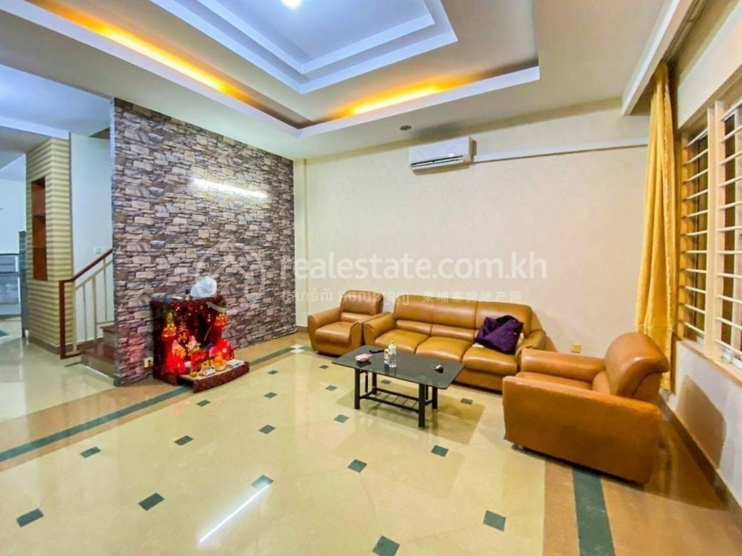 Borey Peng Huoth: The Star Platinum | Link House For Rent in Nirouth, Chbar Ampov, Phnom Penh