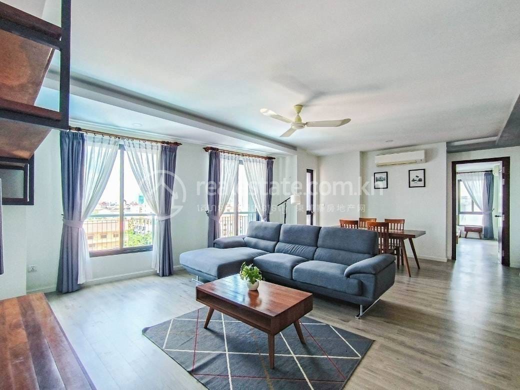 Apartmán K pronájmu in Phsar Daeum Thkov, Chamkarmon, Phnom Penh