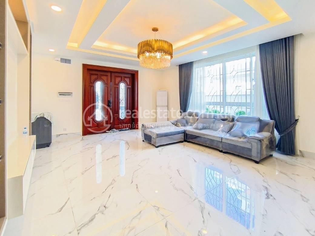 Borey Peng Huoth: The Star Platinum Eco Melody | Vila Na prodej in Chbar Ampov $1,000,000