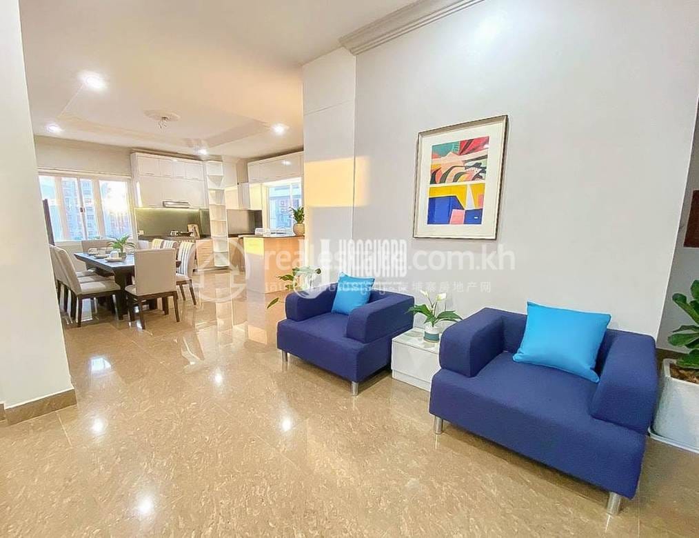 Apartmán K pronájmu in BKK 1, Boeng Keng Kang, Phnom Penh