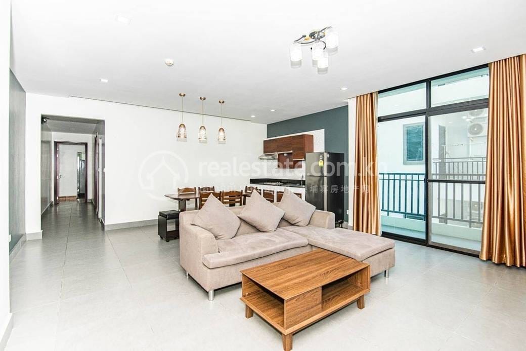 Apartment For Rent in Tonle Bassac, Chamkarmon, Phnom Penh