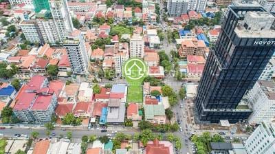 Lot出售，位于万景岗1分区（BKK1), 波哥堪, 金边