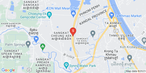 铁桥头区I分区, 铁桥头区, 金边地图