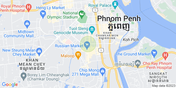朱德奔1分区, 占卡蒙, 金边地图