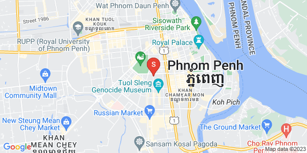 Mapa: Boeung Prolit, 7 Makara, Phnom Penh