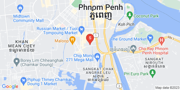 ផែនទី បឹងត្របែក, ចំការមន, ភ្នំពេញ