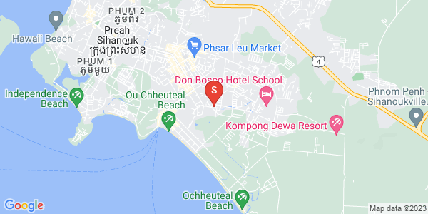 七号分区, 西哈努克城地图