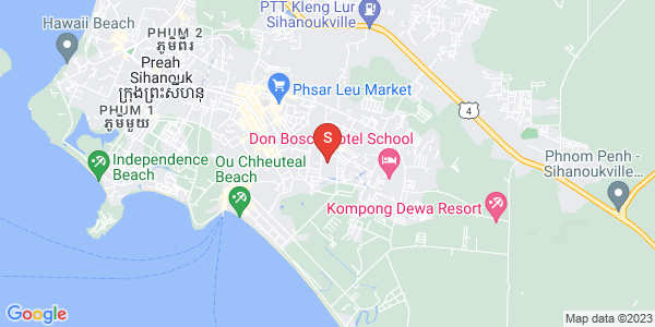 Map of Sangkat Muoy, Sihanoukville