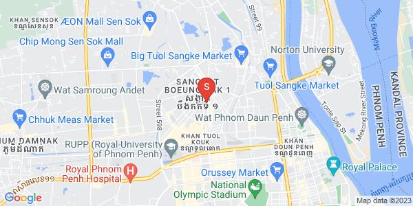 แผนที่ Street 317  12000, บึงกัก 1, ตวลโคก, พนมเปญ