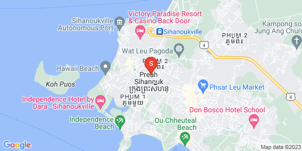Mapa: Sangkat Buon, Sihanoukville