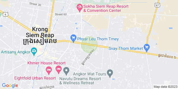 Map of Siem Reap