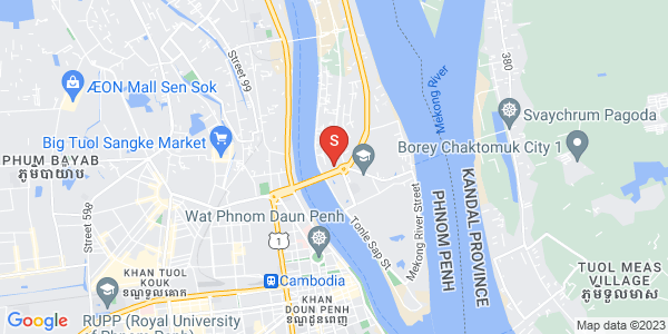 普莱克·里布, 水净华区, 金边地图