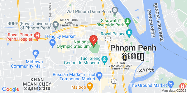 Map of Veal Vong, 7 Makara, Phnom Penh