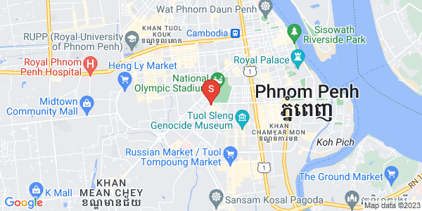 Toul Svay Prey 1镇, 波哥堪, 金边地图