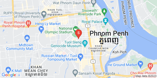 Toul Svay Prey 1镇, 波哥堪, 金边地图